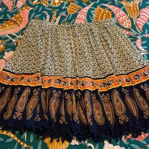 Anthropologie Alya flared skirt